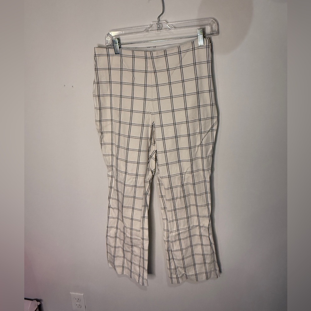 a new day Cream Plaid Leggings